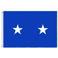Air Force 2 Star Major General Flags