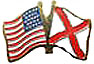 Alabama / United States of America (USA) Friendship Pin