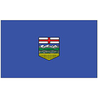 Alberta Nylon Province Flags