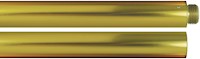 7 Feet (ft) Height x 1 Inch (in) Diameter 2 Piece Gold Aluminum Parade Flagpole