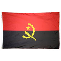 Angola Outdoor Nylon Flag
