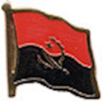 Angola Lapel Pin