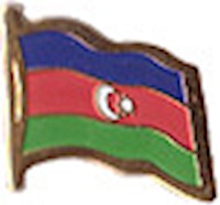 Azerbaijan Lapel Pin