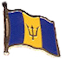 Barbados Lapel Pin