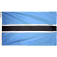 Botswana Outdoor Nylon Flag
