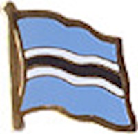 Botswana Lapel Pin