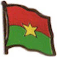 Burkina Faso Lapel Pin