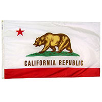 California State Nylon Flag