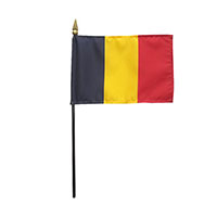 4 Inch (in) Height x 6 Inch (in) Length Chad Nylon Desktop Flag