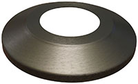Standard Profile Aluminum Flash Collars with 0.060 Inch (in) Wall Thickness - Bronze