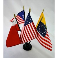 Colonial #1 Miniature Flag Set
