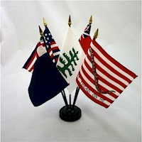 Colonial #2 Miniature Flag Set