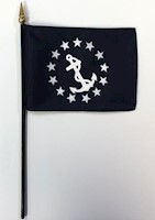 Yacht Club Commodore Desktop Flag