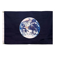 Earth Outdoor Nylon Flags with Grommets