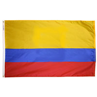 Ecuador Courtesy (Civil) Nylon Boat Flag