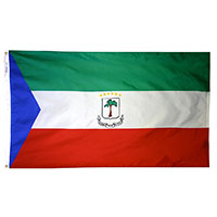 Equatorial Guinea Outdoor Nylon Flag