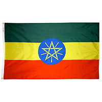 Ethiopia Outdoor Nylon Flag