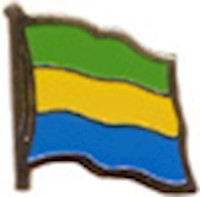 Gabon Lapel Pin