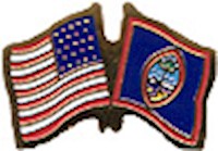 Guam/United States of America (USA) Friendship Pin