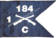 Infantry Army Guidon Flag