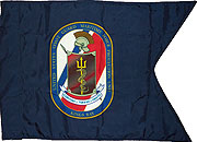 20 Inch (in) Height and 27-3/4 Inch (in) Length Coast Guard Guidon Flag