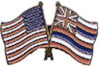 Hawaii/United States of America (USA) Friendship Pin