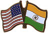 India/United States of America (USA) Friendship Pin