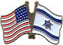 Israel/United States of America (USA) Friendship Pin
