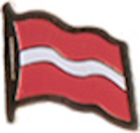 Latvia Lapel Pin