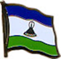 Lesotho Lapel Pin