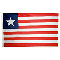 Liberia Outdoor Nylon Flag