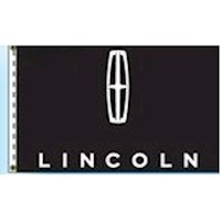 Lincoln Authorized Automobile Dealer Nylon Flag