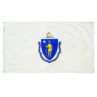 Massachusetts State Nylon Flag