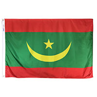 Mauritania Nylon Flags