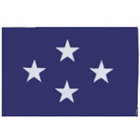 Navy 4 Star Admiral Flags
