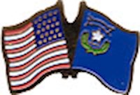 Nevada/United States of America (USA) Friendship Pin