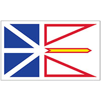 Newfoundland Nylon Province Flags