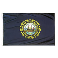 New Hampshire State Nylon Flag