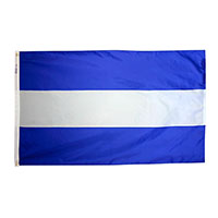 Nicaragua (Civil) Courtesy Nylon Boat Flag