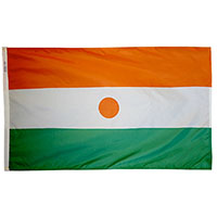 Niger Outdoor Nylon Flag