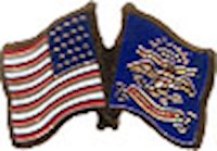 North Dakota/United States of America (USA) Friendship Pin