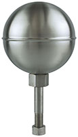 Stainless Steel Ball Ornaments (Satin)