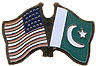 Pakistan/United States of America (USA) Friendship Pin