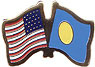 Palau/United States of America (USA) Friendship Pin