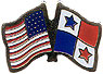 Panama/United States of America (USA) Friendship Pin