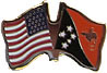 Papua New Guinea/United States of America (USA) Friendship Pin