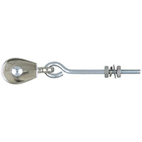 3-1/8 Inch (in) Overall Length Pulley and Eyebolt Assembly