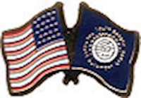 South Dakota/United States of America (USA) Friendship Pin