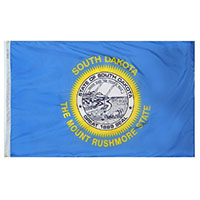 South Dakota State Nylon Flag
