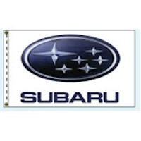 Subaru Authorized Automobile Dealer Nylon Flag